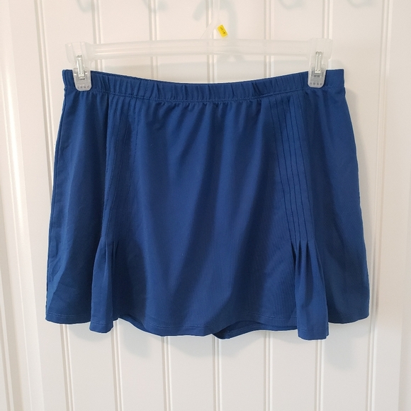 Tail Tech Women's Skort Pull On Golf Tennis Skirt Blue Performance Size Large - Picture 1 of 6